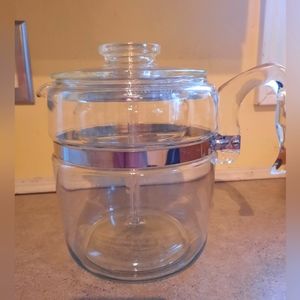 Vintage pyrex coffee percolator